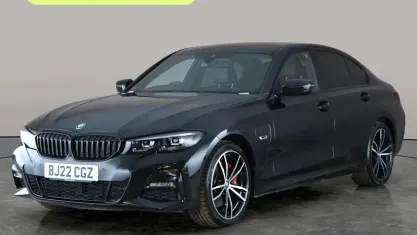Used BMW 330e M Sport 292 HP (214 kW) 2022 Black Sedan