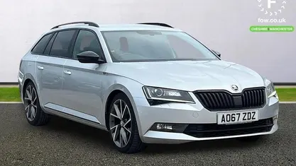 Used Skoda Superb SportLine 220 HP (161 kW) 2017 Estate