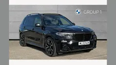 Black Used 2022 BMW X7 M Sport SUV | £50,495 (Fair price)