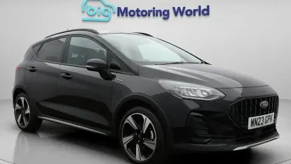 Used Ford Fiesta Active 101 HP (74 kW) 2022 Black Hatchback