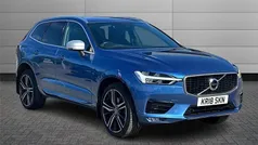 Bursting blue Used 2018 Volvo XC60 R-Design Pro SUV | £23,795 (Fair price)