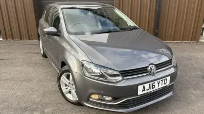 Used VW Polo Match 90 HP (66 kW) 2016 Grey Hatchback