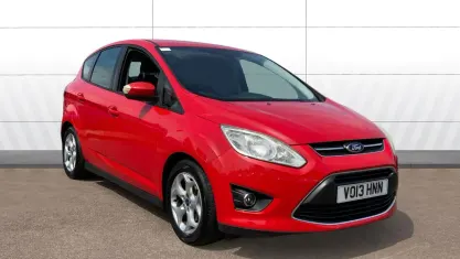 Used Ford C-MAX Zetec 105 HP (77 kW) 2013 Red MPV