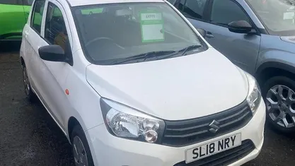 White Used 2018 Suzuki Celerio Hatchback | £4,999 (Fair price)