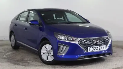 Used Hyundai Ioniq Premium 141 HP (103 kW) 2022 Blue Hatchback