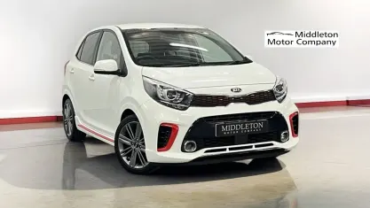 Used Kia Picanto GT-Line 84 HP (61 kW) 2019 White Hatchback