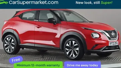 Używany Nissan Juke Acenta 114 KM (83 kW) 2022 Czerwony SUV