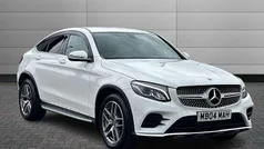 White Used 2018 Mercedes GLC350 AMG line Coupe | £25,850 (Fair price)