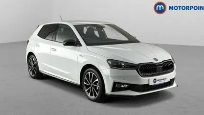 Used Skoda Fabia Monte Carlo 116 HP (85 kW) 2025 White Hatchback