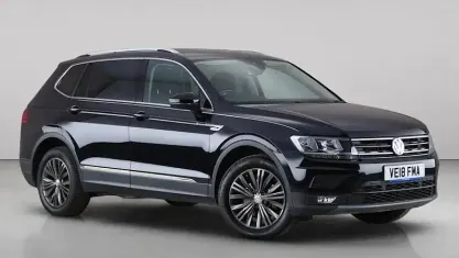 Used VW Tiguan Allspace SE 150 HP (110 kW) 2018 Black SUV