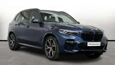Blue Used 2021 BMW X5 M Sport SUV | £46,000 (Fair price)