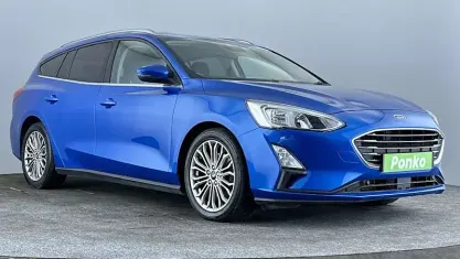 Used Ford Focus Titanium X 150 HP (110 kW) 2018 Blue Estate