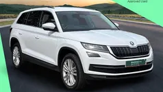 Moon white metallic Used 2021 Skoda Kodiaq SE L SUV | £24,272 (Fair price)