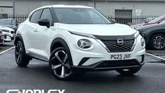 White Used 2023 Nissan Juke Tekna SUV | £20,603 (Fair price)