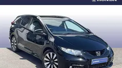 Black Used 2015 Honda Civic SR Estate | £11,750 (Fair price)