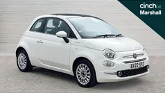 White Used 2022 Fiat 500 Dolcevita Hatchback | £10,273 (Fair price)