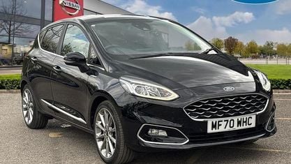 Begagnad Ford Fiesta Vignale 125 HK (91 kW) 2020 Svart Halvkombi