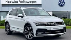 White Used 2020 VW Tiguan R-line SUV | £19,495 (Fair price)