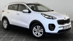 White Used 2017 Kia Sportage 2 SUV | £6,895 (Fair price)