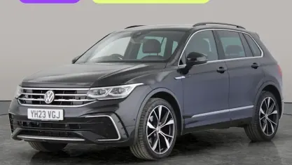 Second-hand VW Tiguan R-line 150 CP (110 kW) 2023 Negru SUV