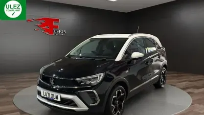 Used Vauxhall Crossland Ultimate 131 HP (96 kW) 2022 Black SUV