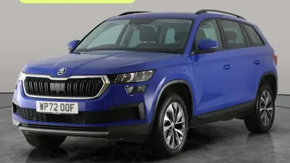 Used Skoda Kodiaq SE Drive 150 HP (110 kW) 2022 Blue SUV