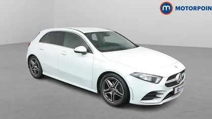 White Used 2020 Mercedes A200 AMG line Hatchback | £19,199 (Fair price)