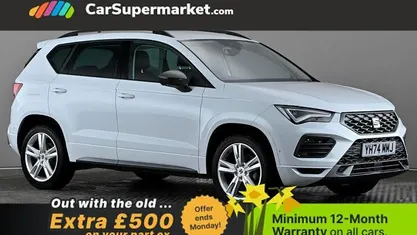 Used Seat Ateca FR 150 HP (110 kW) 2024 White SUV
