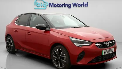 Used Vauxhall Corsa-e Elite 100 kW (136 HP) 2020 Red Hatchback