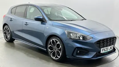 Used Ford Focus ST-Line X 120 HP (88 kW) 2020 Blue Hatchback