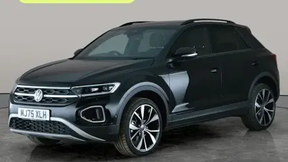 Nowe VW T-Roc Design 116 KM (85 kW) 2025 Czarny SUV