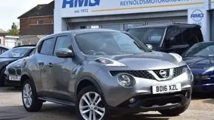 Used Nissan Juke N-Connecta 117 HP (86 kW) 2015 Grey SUV