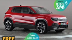 Red Used 2024 Jeep Avenger EV Summit SUV | £18,797 (Fair price)