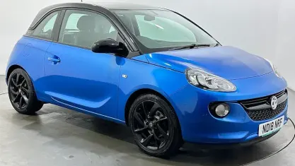 Used Vauxhall Adam 69 HP (50 kW) 2018 Blue Hatchback