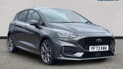 Used Ford Fiesta ST-Line 125 HP (91 kW) 2023 Grey Hatchback