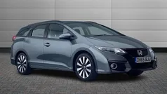 Polished metal Used 2016 Honda Civic SE Plus Estate | £11,490 (Fair price)