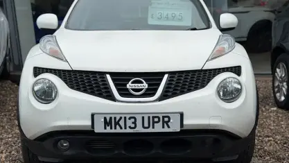 Used Nissan Juke Acenta 110 HP (80 kW) 2013 White SUV