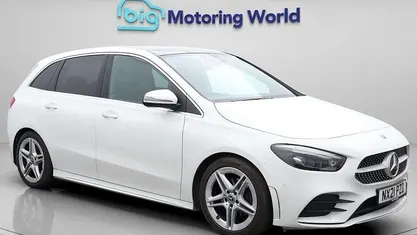 White Used 2021 Mercedes B200 AMG line MPV | £18,200 (Fair price)