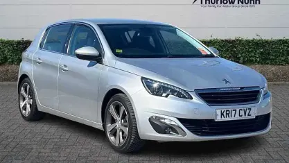 Used Peugeot 308 Allure 131 HP (96 kW) 2016 Silver Hatchback