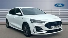 White Used 2022 Ford Focus ST-Line Hatchback | £14,088 (Fair price)