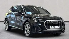 Black Used 2020 Audi Q3 S-Line SUV | £20,646 (Fair price)
