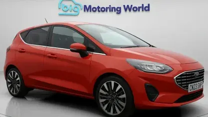 Used Ford Fiesta Titanium X 125 HP (91 kW) 2023 Red Hatchback
