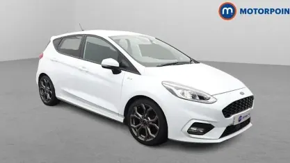 Used Ford Fiesta ST-Line 125 HP (91 kW) 2021 White Hatchback