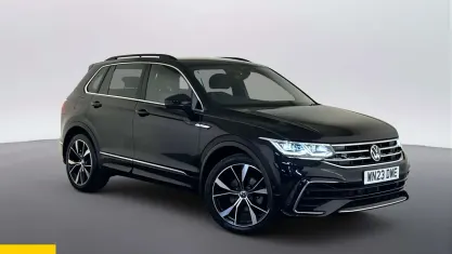 Used VW Tiguan R-line 150 HP (110 kW) 2023 Black SUV