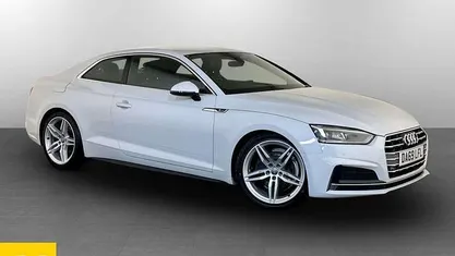 White Used 2019 Audi A5 S-Line Coupe | £12,695 (Fair price)