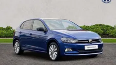 Blue Used 2021 VW Polo SEL Hatchback | £15,250 (Fair price)