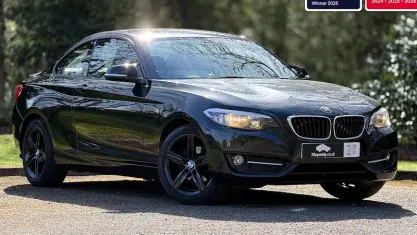 Used BMW 218 Sport Line 150 HP (110 kW) 2015 Black Coupe