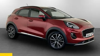 Used Ford Puma Titanium 125 HP (91 kW) 2020 Red SUV