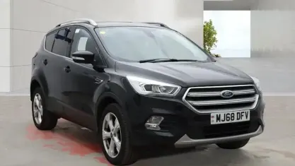Used Ford Kuga Titanium 120 HP (88 kW) 2018 Black SUV