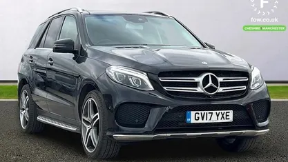Used Mercedes GLE250 AMG Line Premium 204 HP (150 kW) 2017 Black Estate
